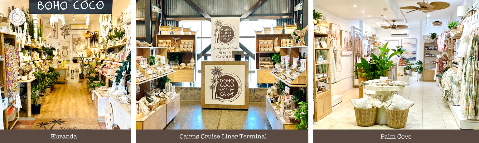 boho coco kuranda cairns and palm cove queensland.